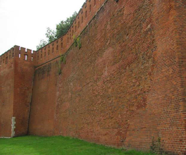 14. Cytadela Wawel - poczÂątek kleszczy przy Grodzkiej.JPG