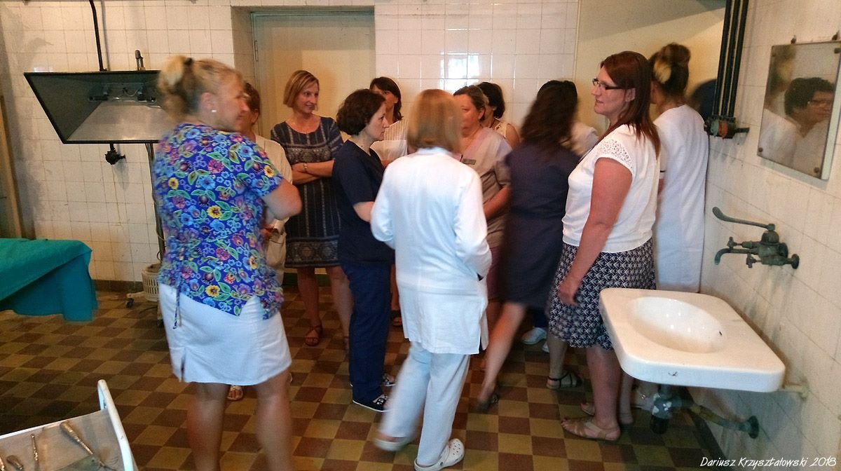 Otwarcie schronu pod Szpitalem im. S. Żeromskiego
