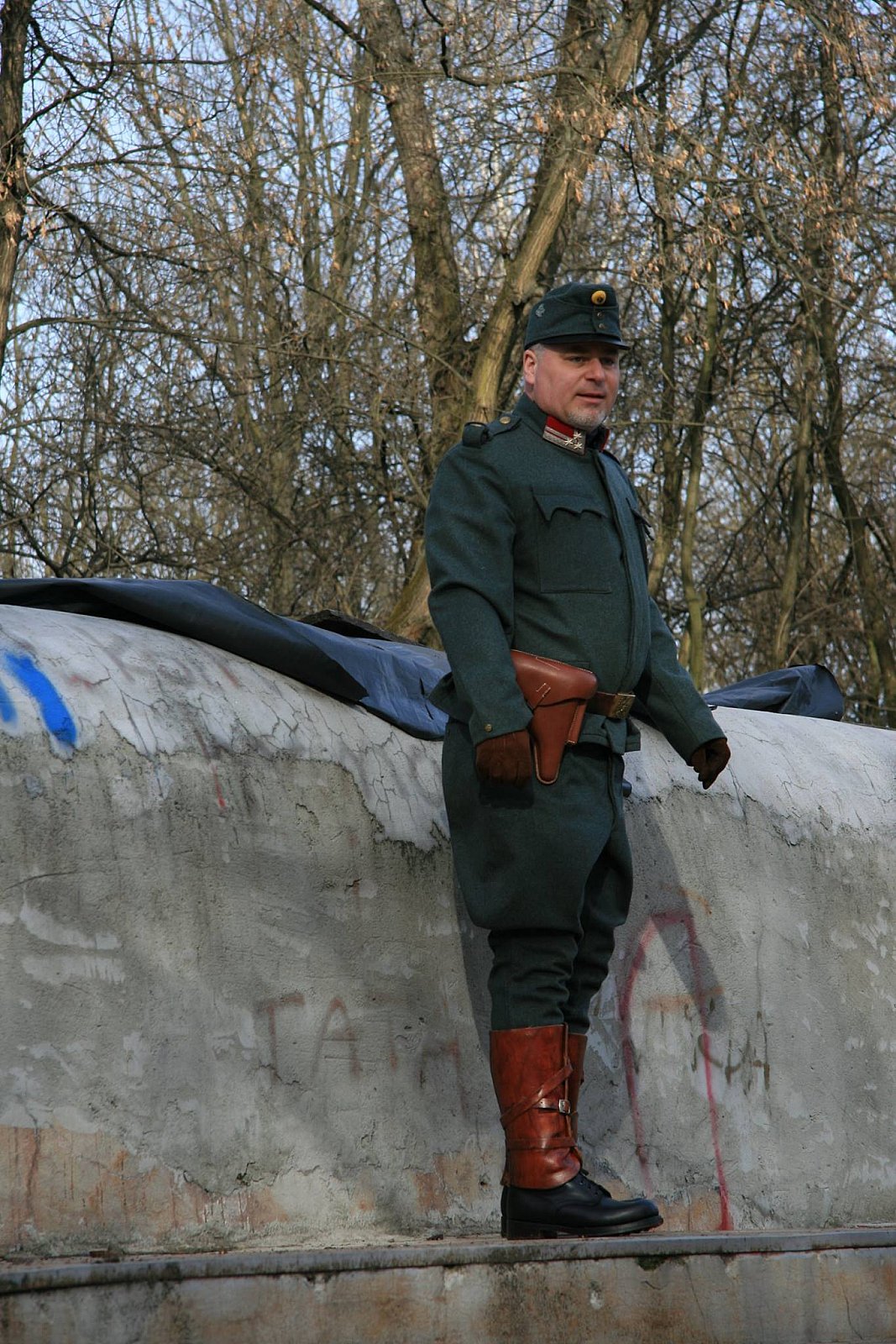 Zwiedzanie fortu Dłubnia.