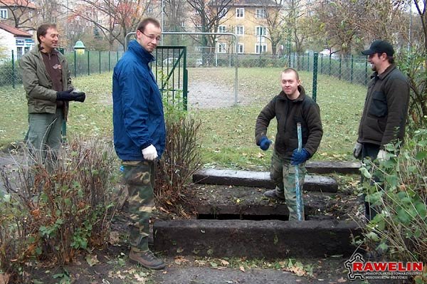 Nawiązanie współpracy z Muzeum Historycznym Miasta Krakowa Odział Pomorska 2 i z Radą Dzielnicy V Miasta Krakowa – prace porządkowe w schronie przeciwlotniczym nr 2 ul. Królewska.
