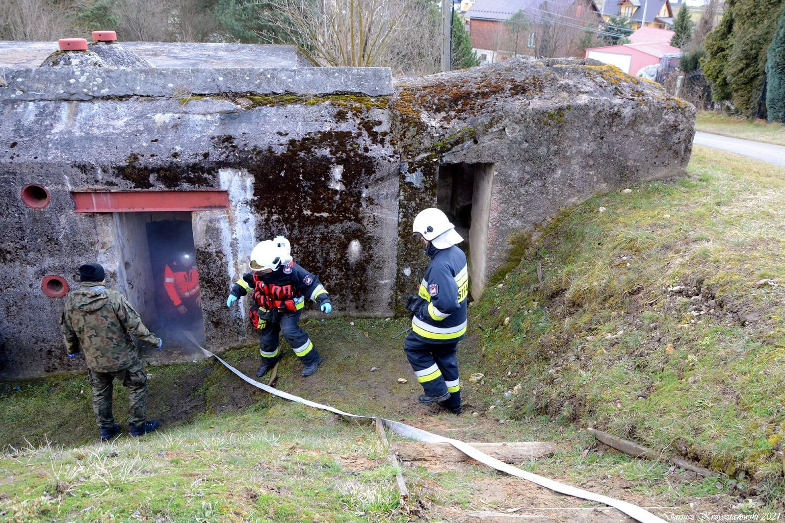 2021 03 13 Ćwiczenia Straży Pożarnej