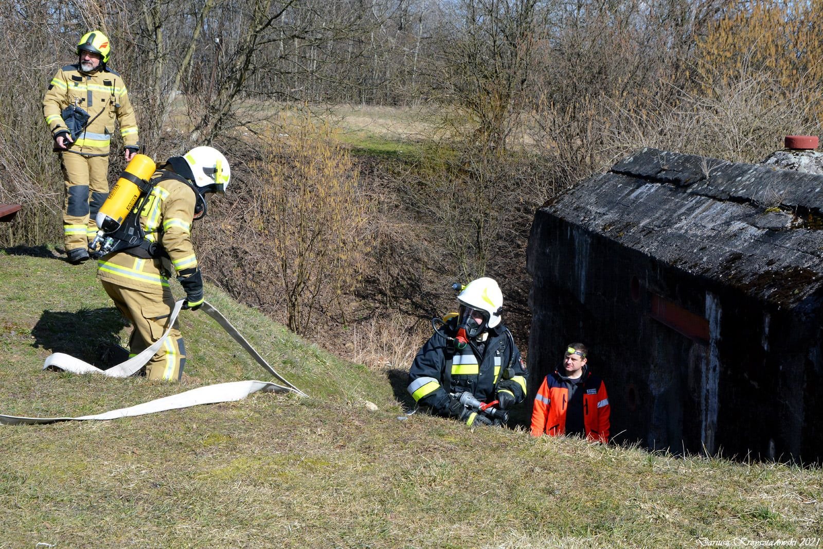 2021 03 13 Ćwiczenia Straży Pożarnej