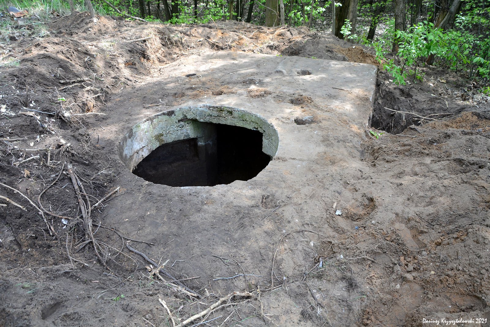 Odkopanie schronu Bauform 236