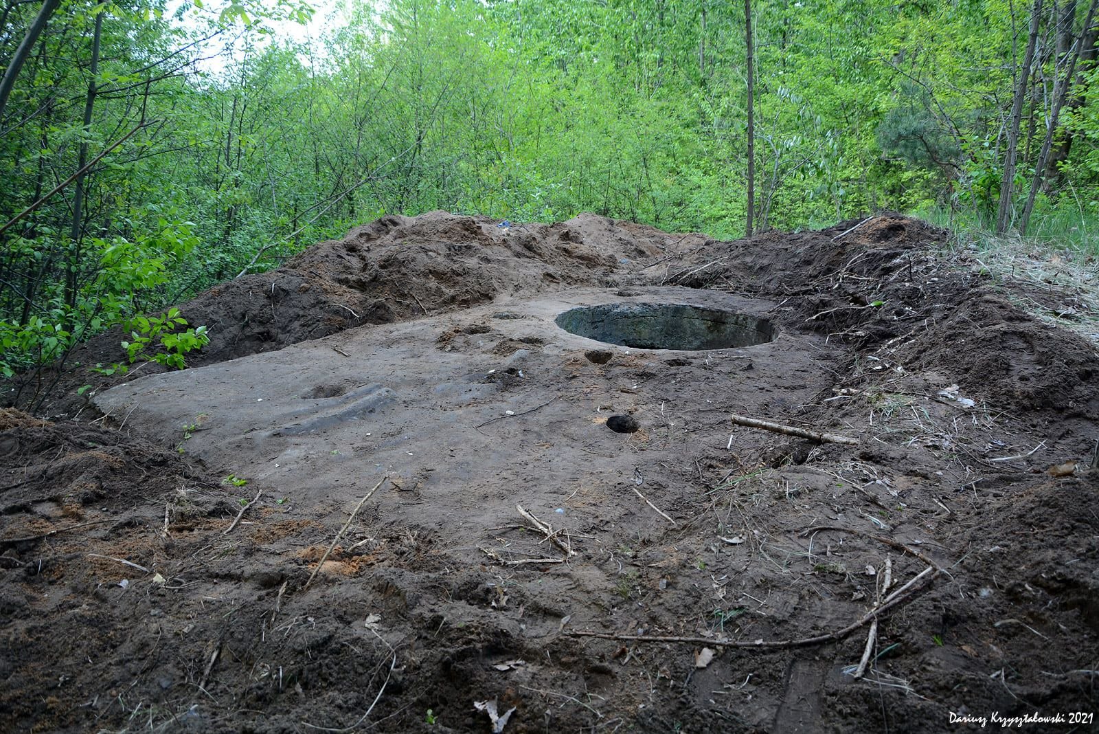 Odkopanie schronu Bauform 236