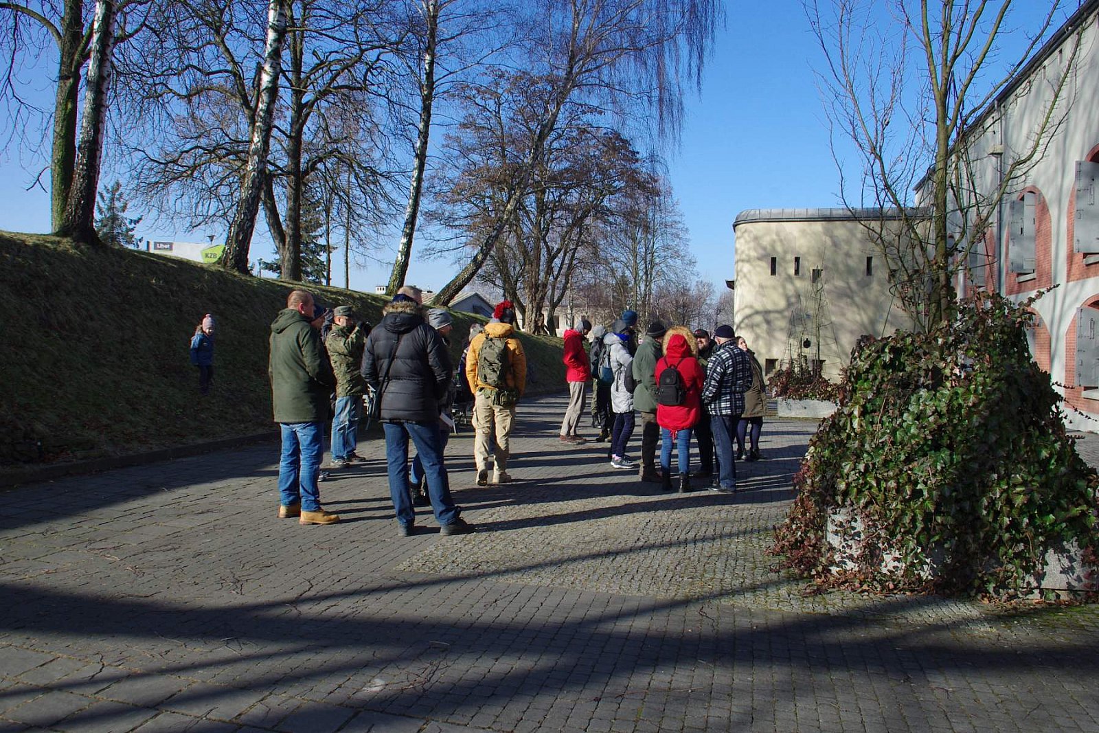 2020 01 25 Zwiedzanie fortu Węgrzce