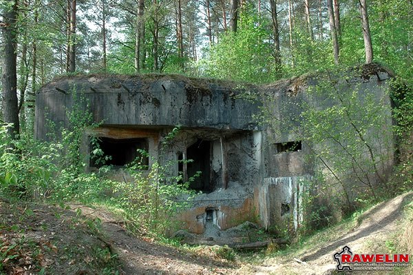 "Linia Mołotowa" - inwentaryzacja punktu oporu "Dziewięcierz".