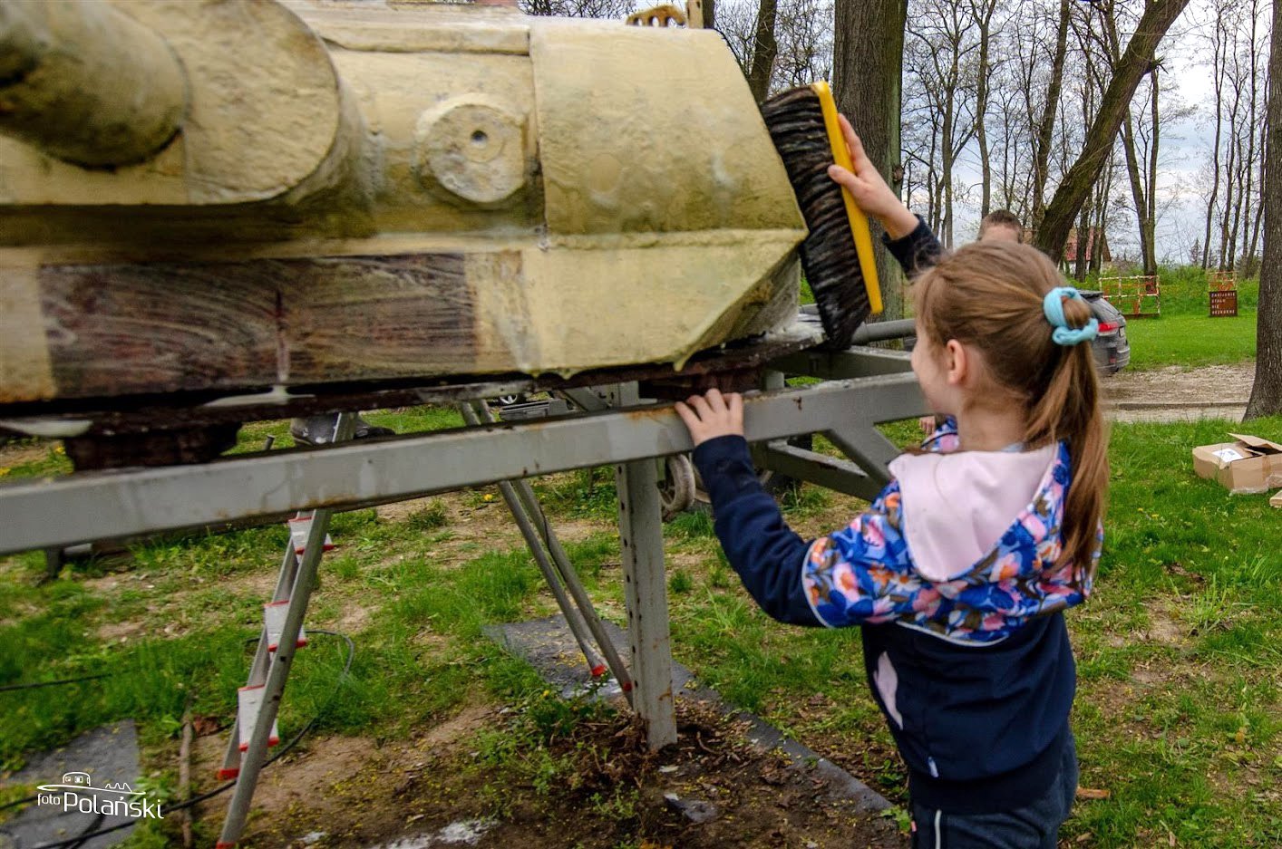 2023 04 29 Wiosenne porządki - mycie wieży DT 4804