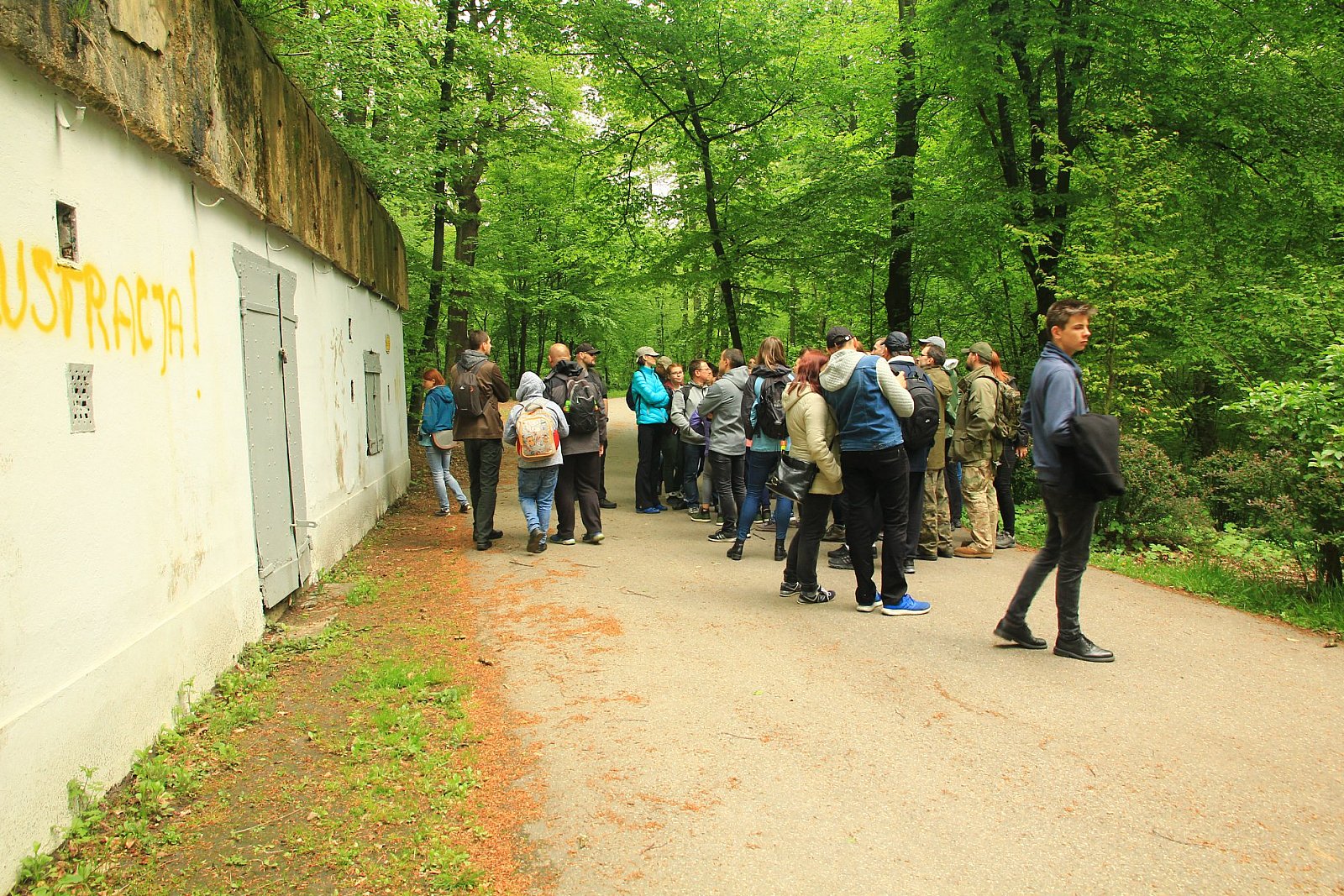 2019 05 03 Bateryjnym Szlakiem w Lasku Wolskim