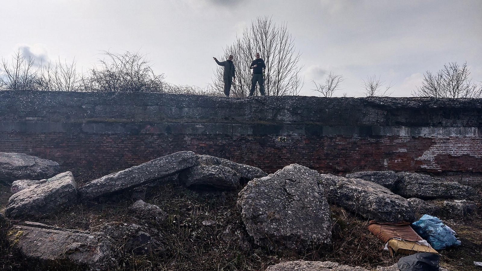 2020 02 15 Wiosenne porządki na forcie Bodzów