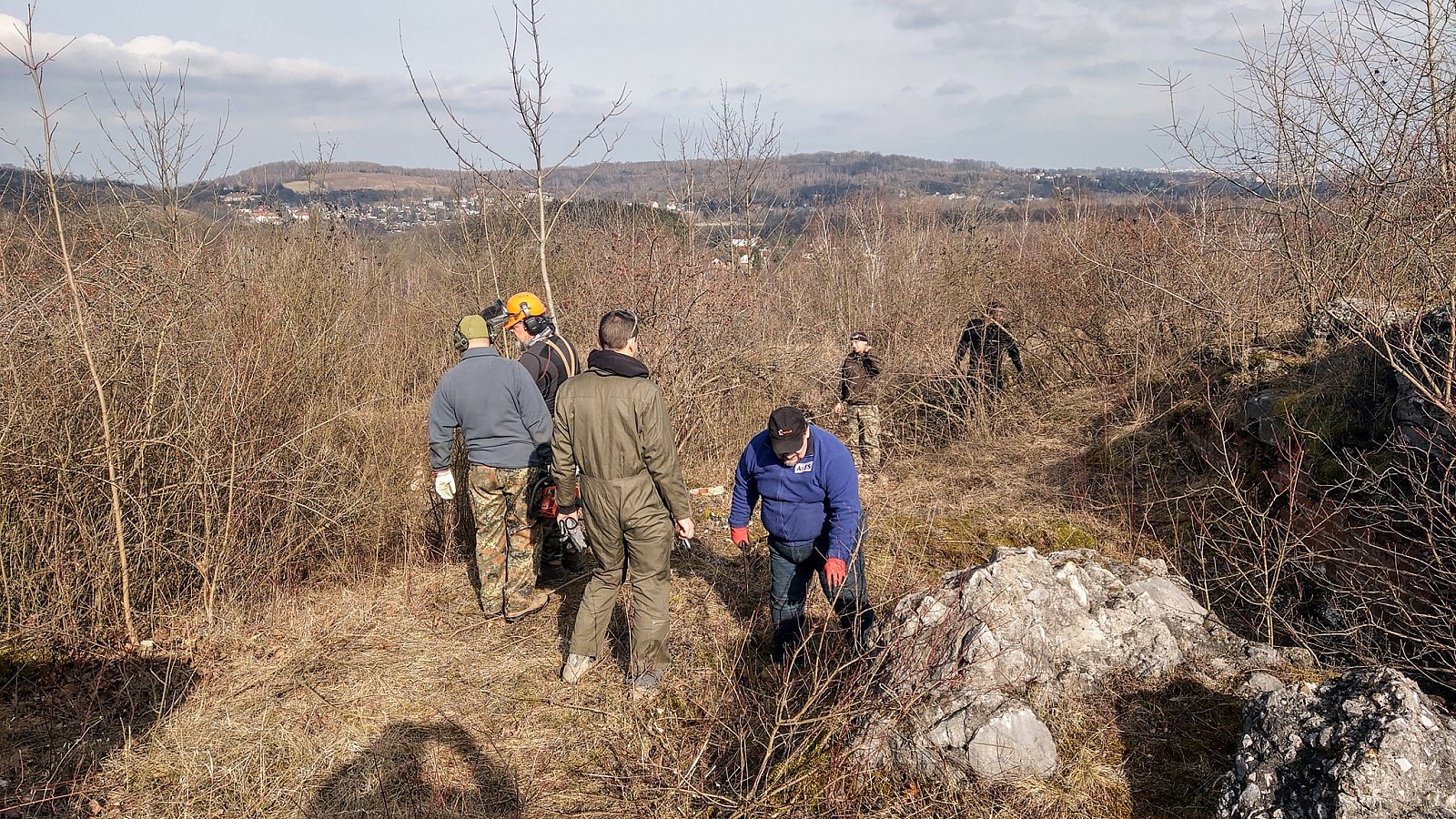2020 02 15 Wiosenne porządki na forcie Bodzów