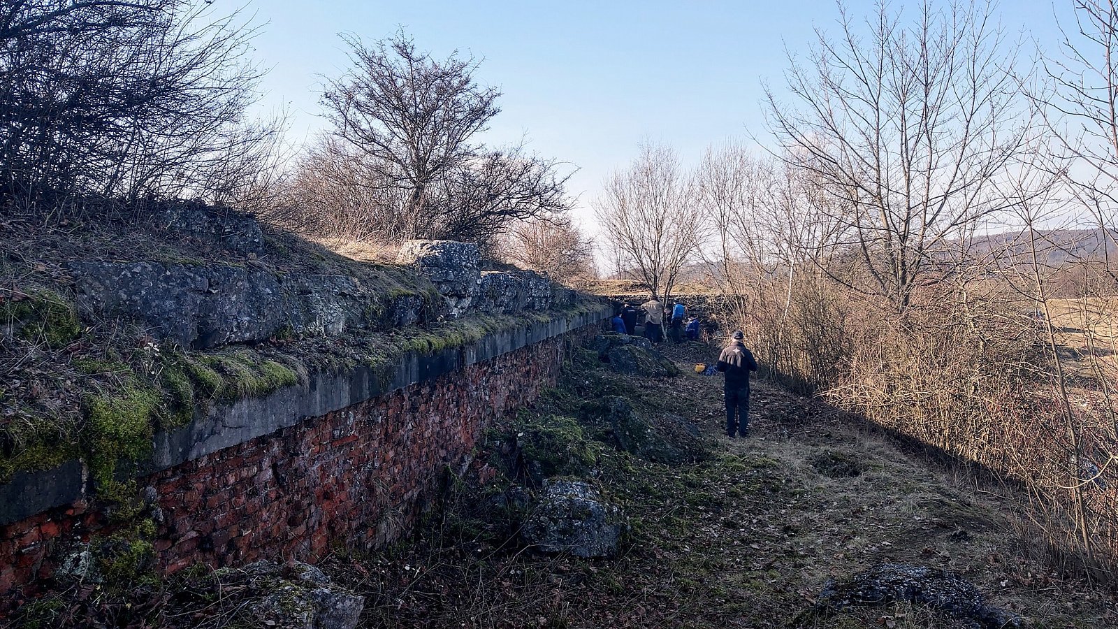 2020 02 15 Wiosenne porządki na forcie Bodzów