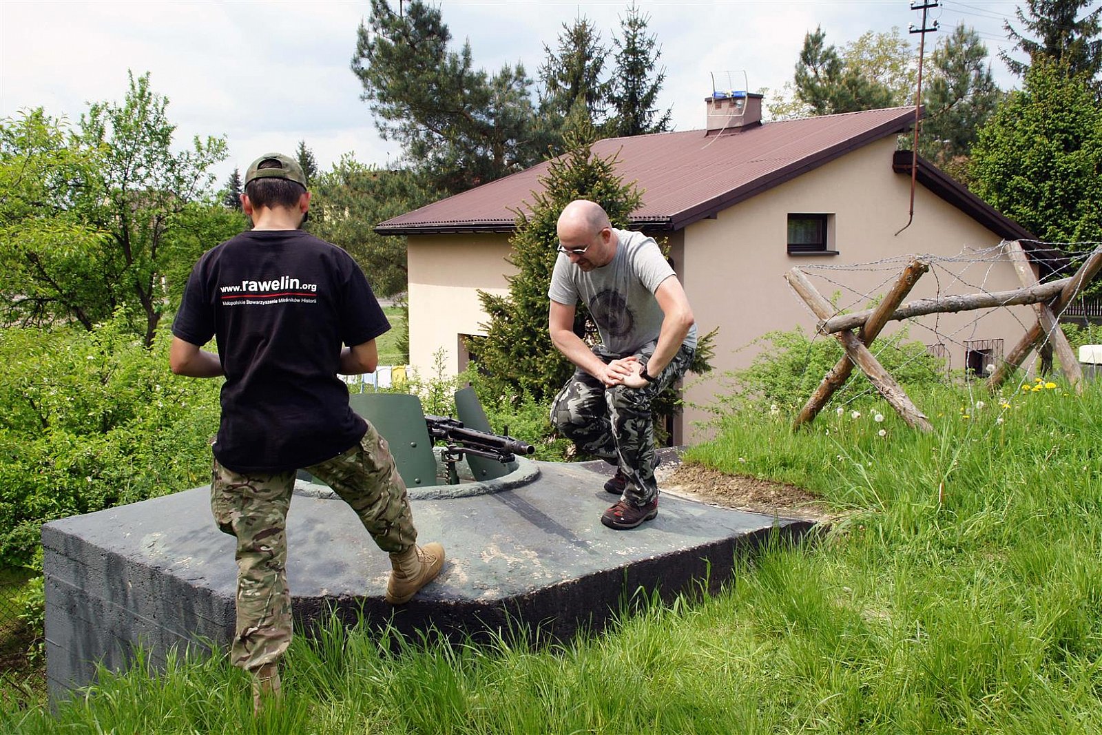 "Spotkania z historią" czyli dzień otwarty schronu Regelbau 668 w Rudawie