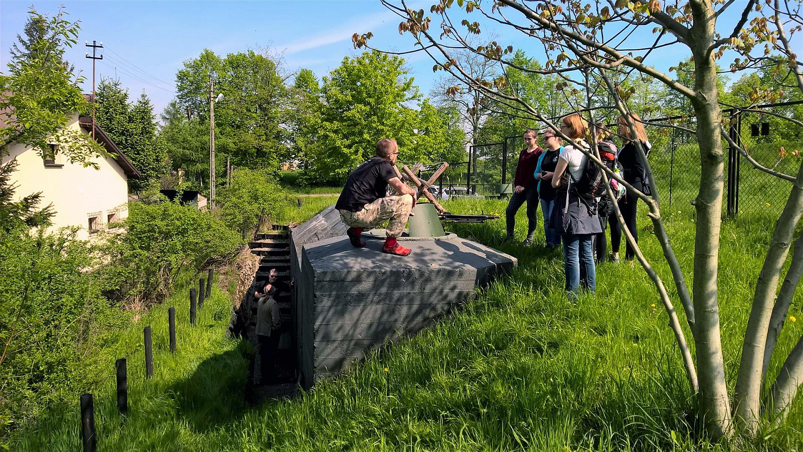 "Spotkania z historią" czyli dzień otwarty schronu Regelbau 668 w Rudawie