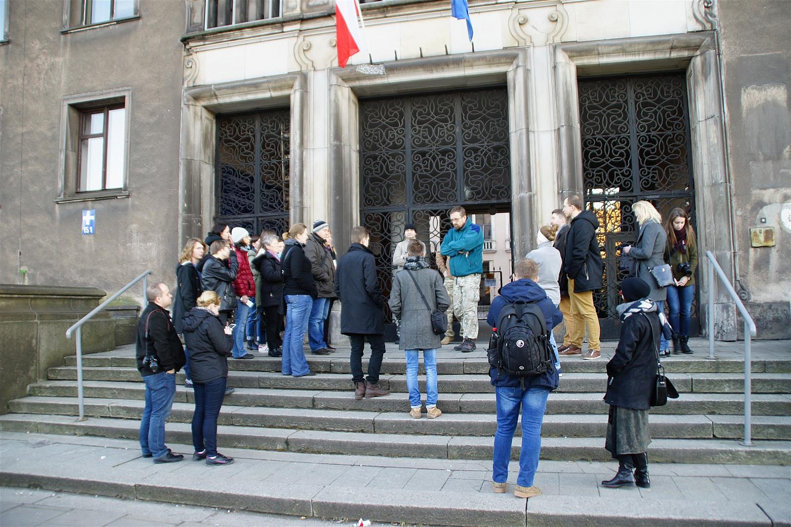 Nocne zwiedzanie Centrum Administracyjnego HiL