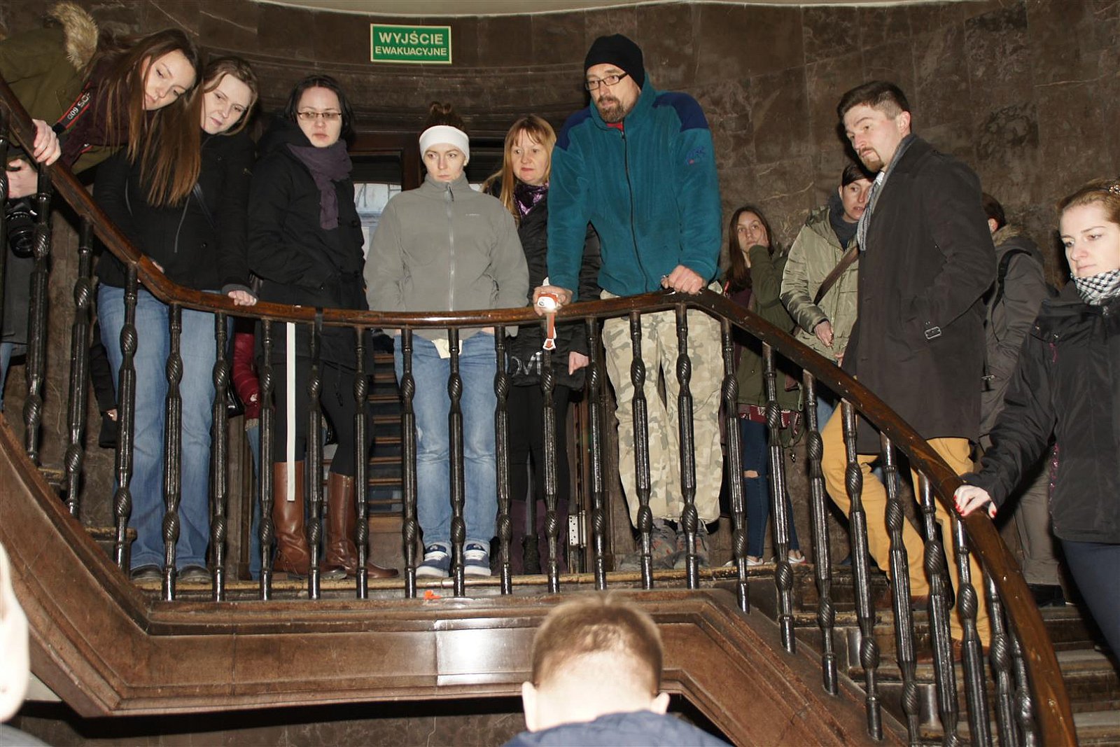 Nocne zwiedzanie Centrum Administracyjnego HiL