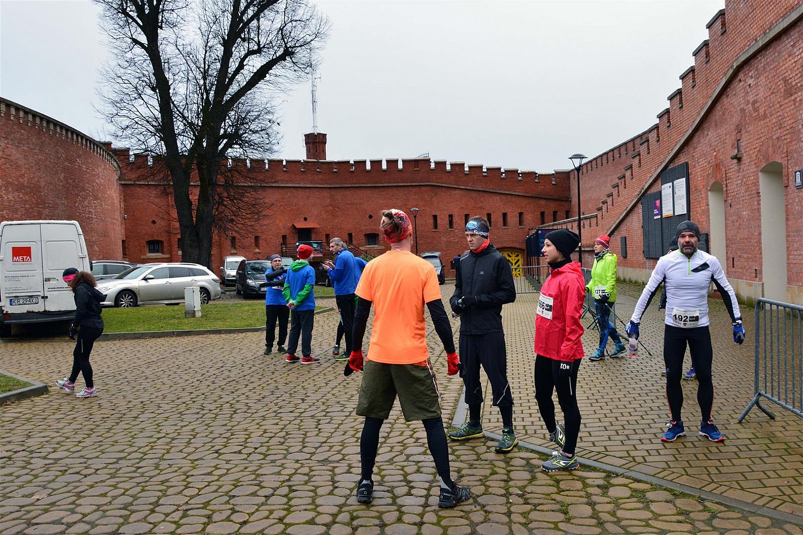 2018 12 09 Bieg Twierdzy Kraków - Fort Kościuszko
