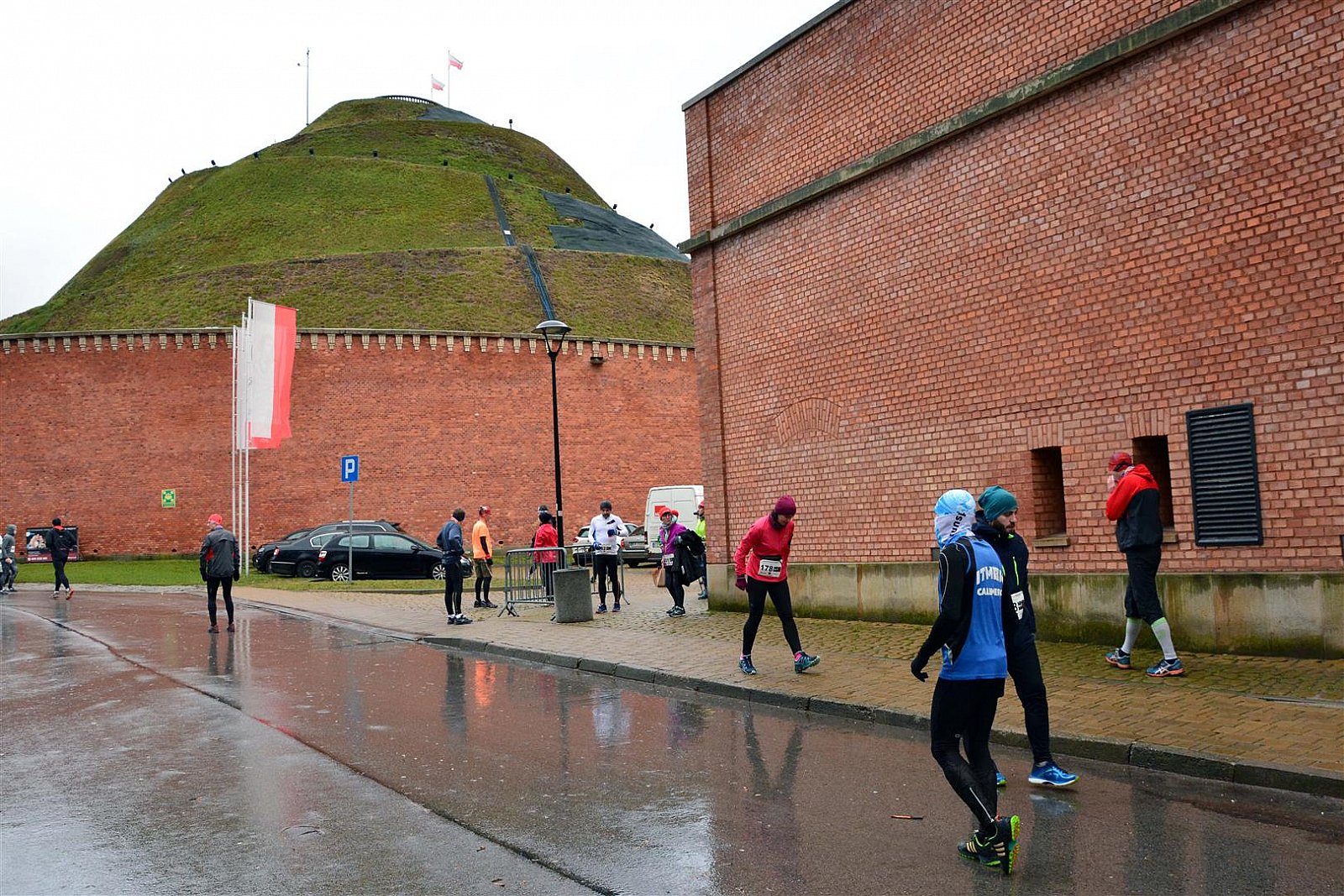 2018 12 09 Bieg Twierdzy Kraków - Fort Kościuszko