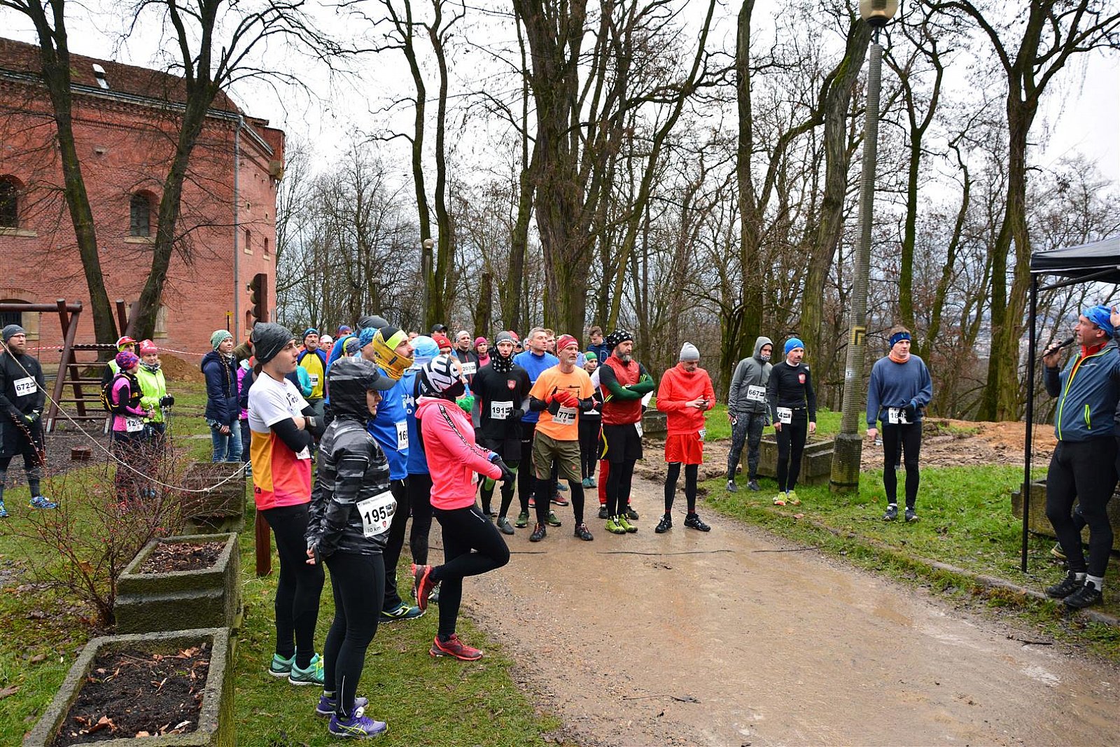 2018 12 09 Bieg Twierdzy Kraków - Fort Kościuszko