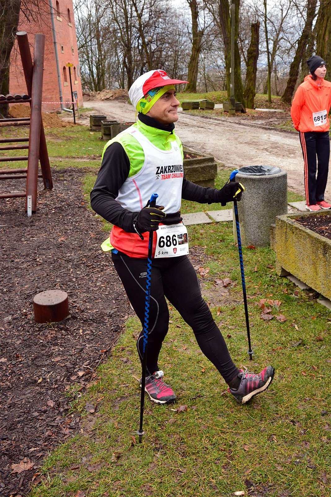 2018 12 09 Bieg Twierdzy Kraków - Fort Kościuszko
