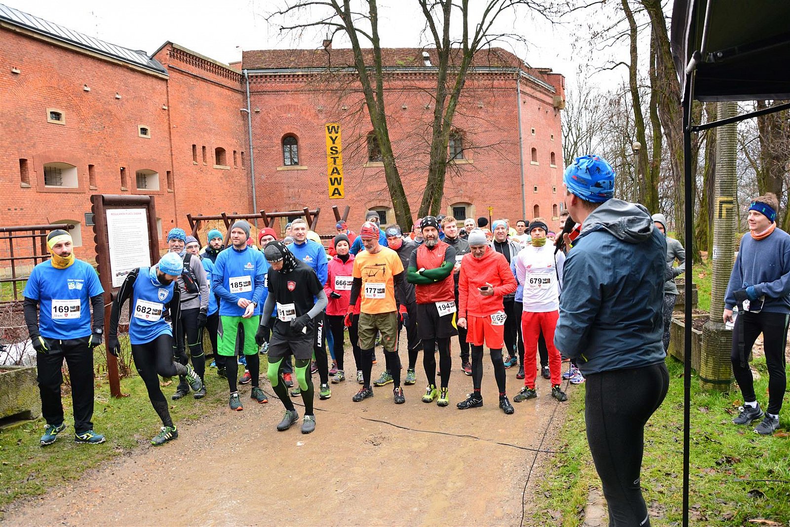 2018 12 09 Bieg Twierdzy Kraków - Fort Kościuszko