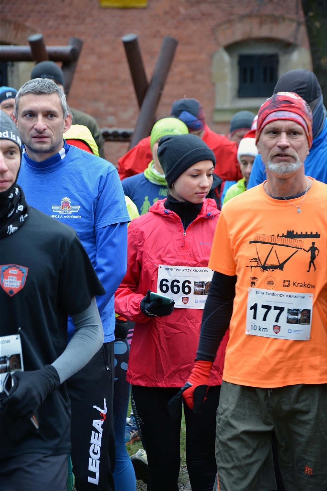 2018 12 09 Bieg Twierdzy Kraków - Fort Kościuszko