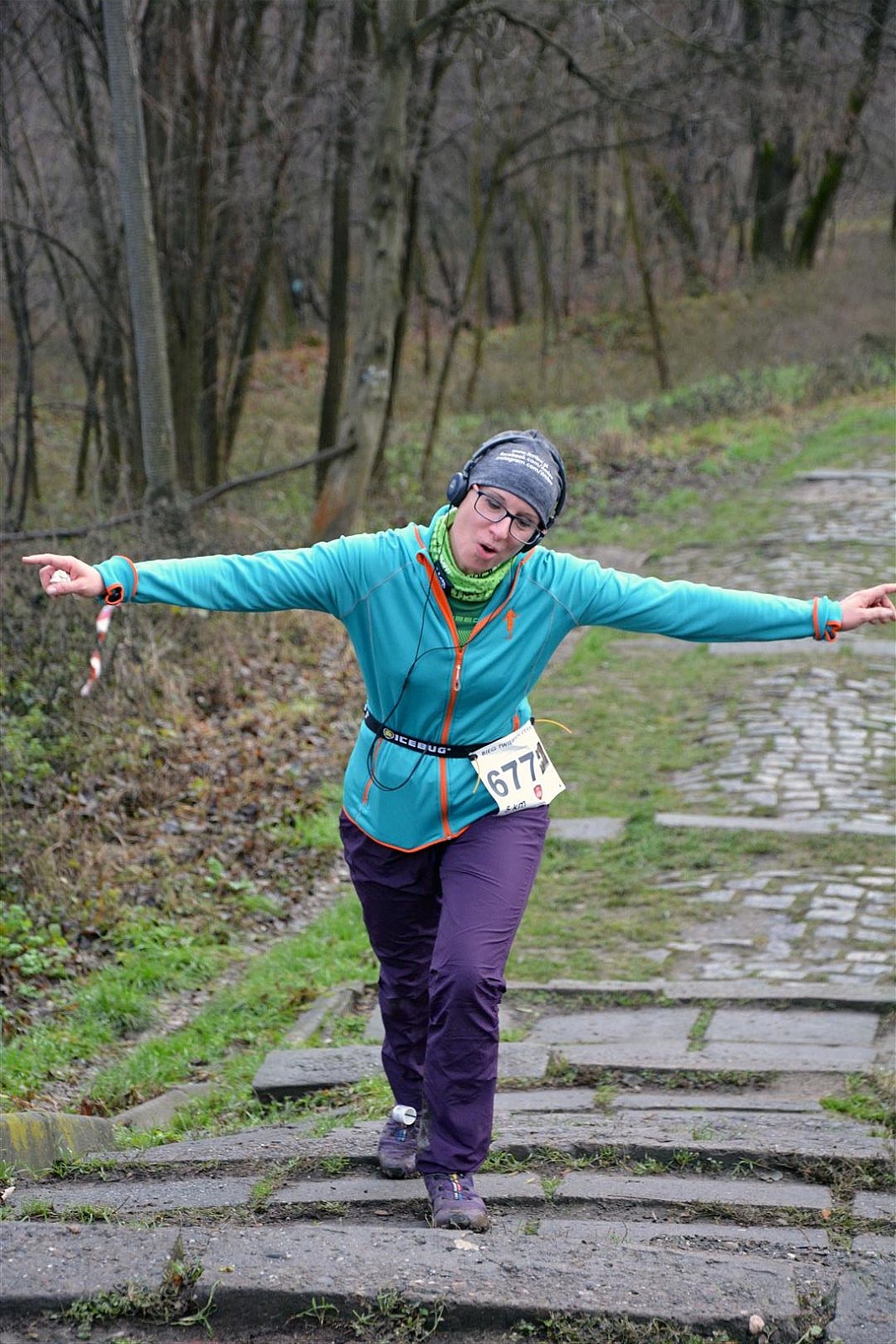 2018 12 09 Bieg Twierdzy Kraków - Fort Kościuszko