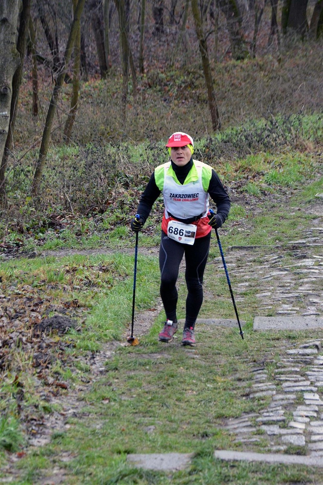 2018 12 09 Bieg Twierdzy Kraków - Fort Kościuszko