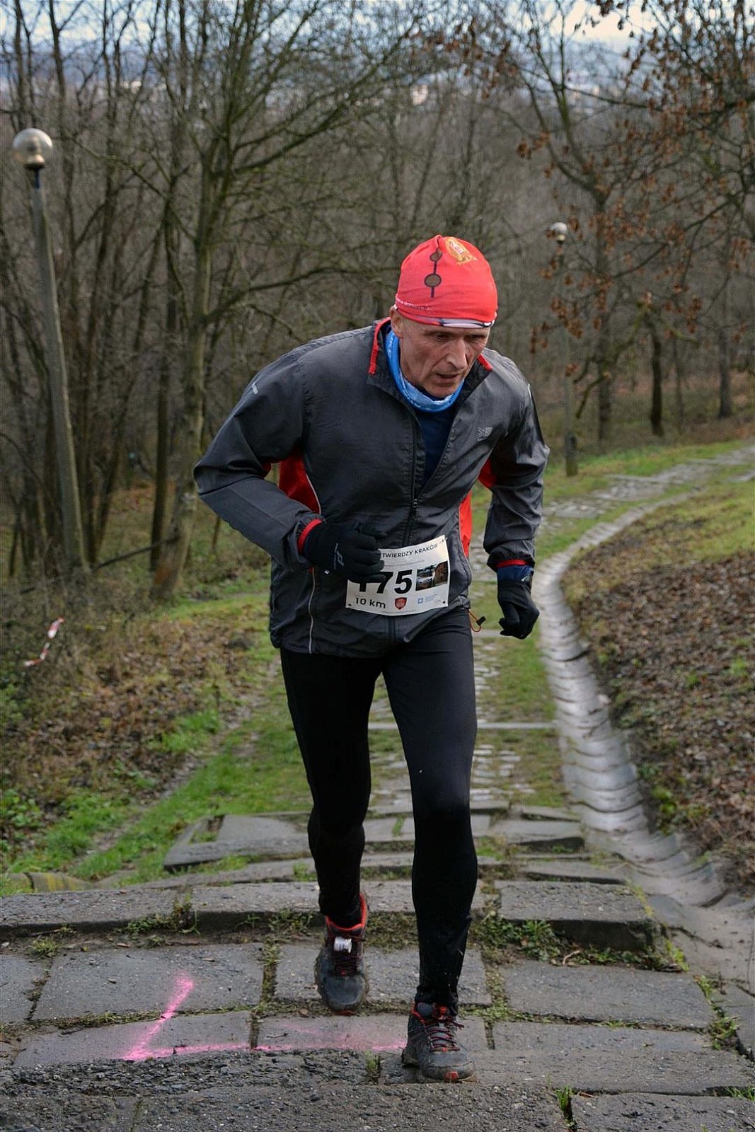 2018 12 09 Bieg Twierdzy Kraków - Fort Kościuszko