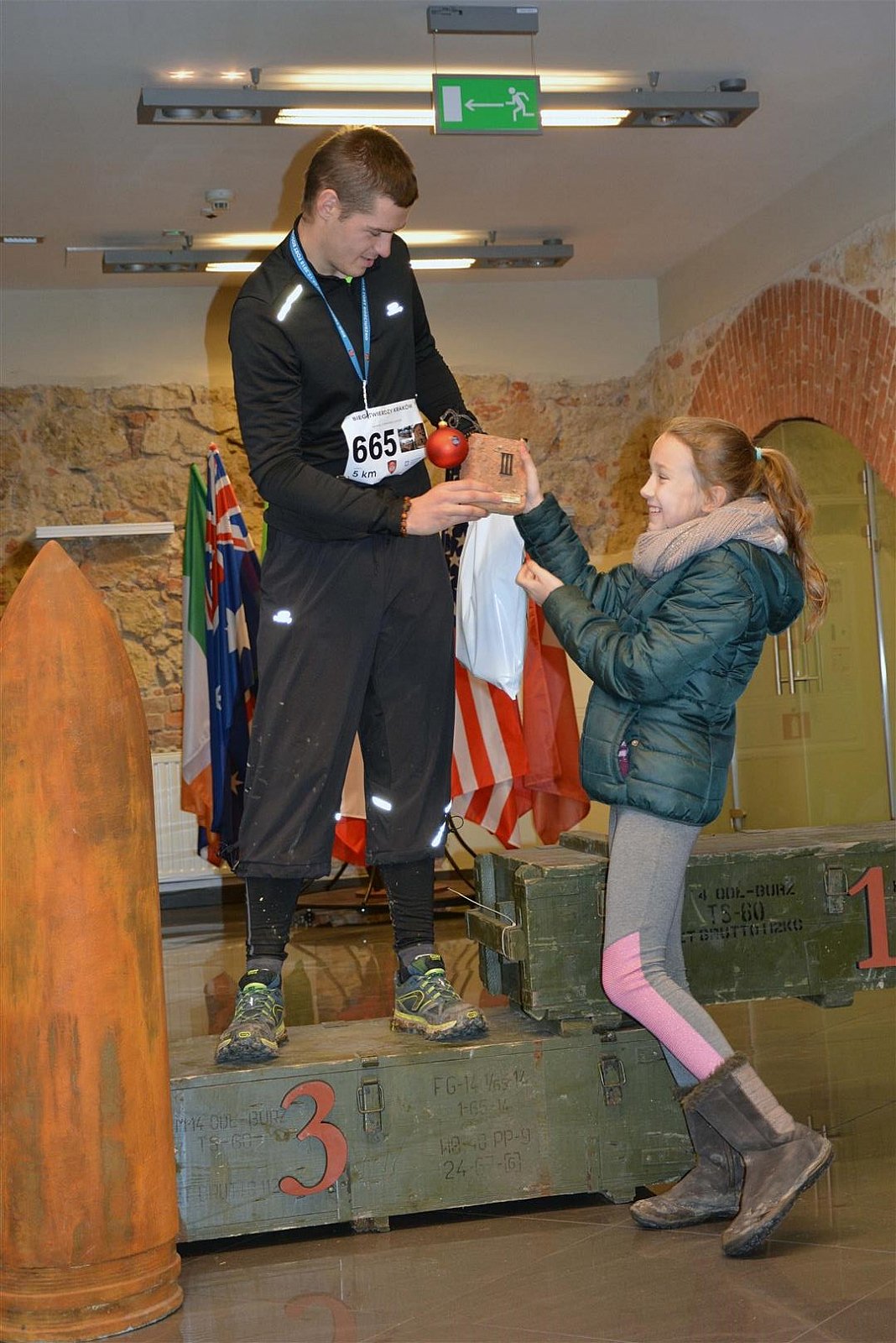 2018 12 09 Bieg Twierdzy Kraków - Fort Kościuszko