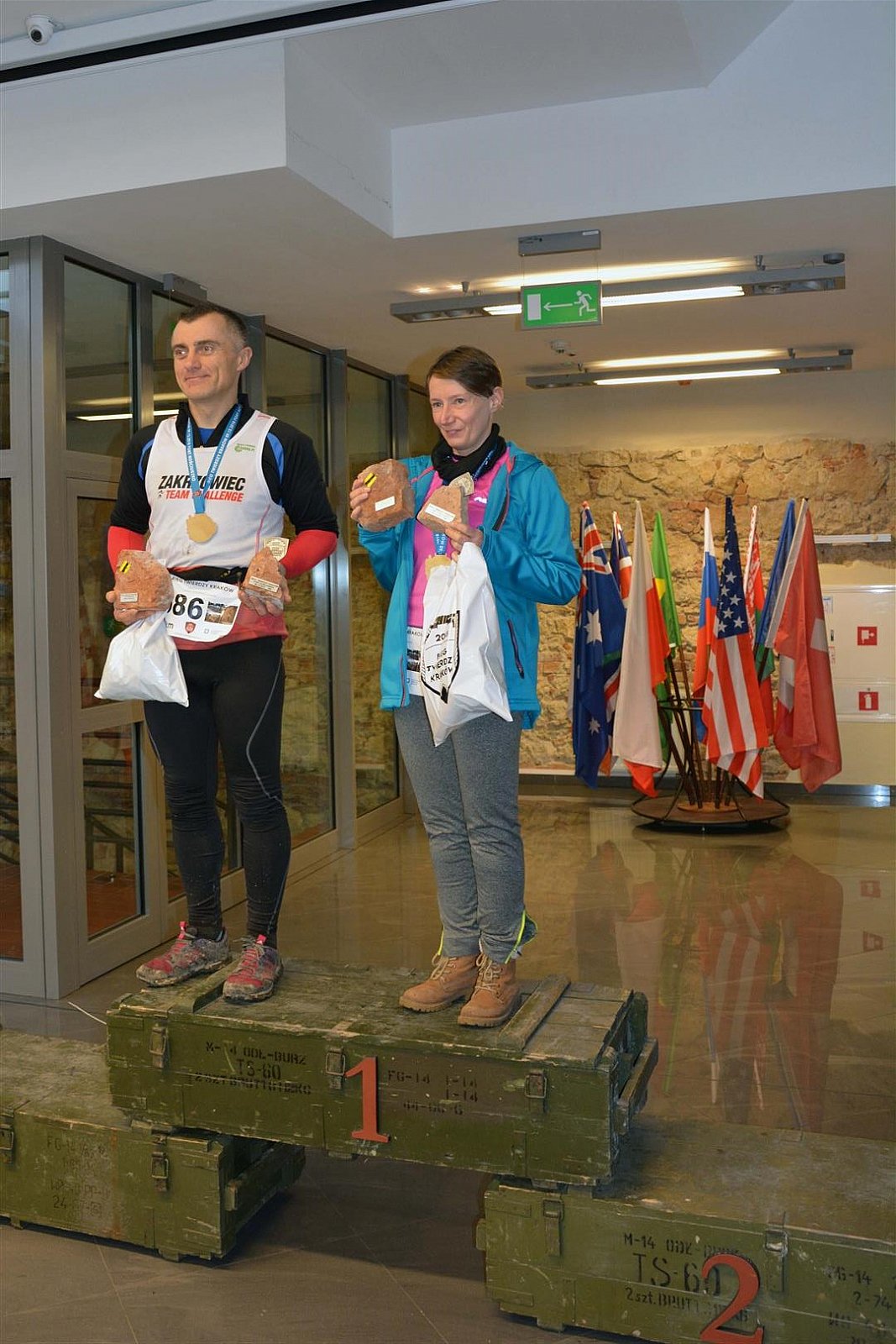 2018 12 09 Bieg Twierdzy Kraków - Fort Kościuszko